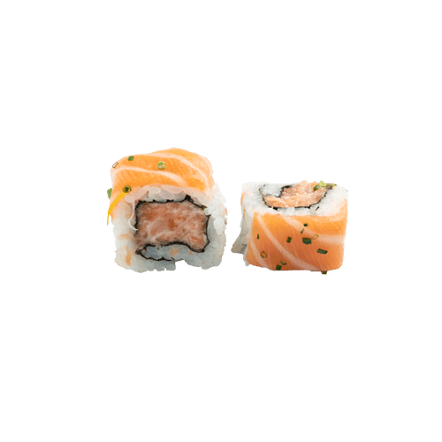 Uramaki salmão philadelphia (4 pçs)