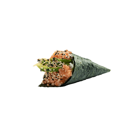 Temaki salmão fruta
