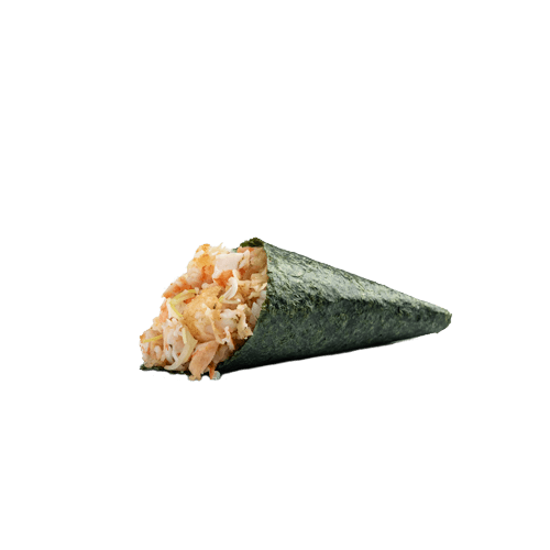 Temaki camarão tempura