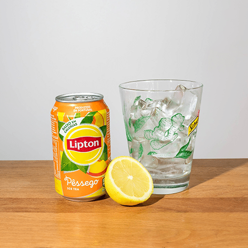 Ice tea lipton pêssego 33cl