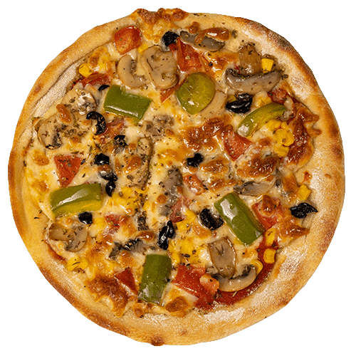 Pizza vegetariana individual