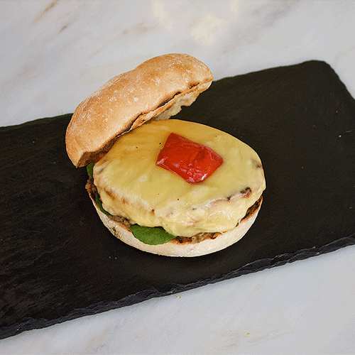 1 Burguer free range chicken