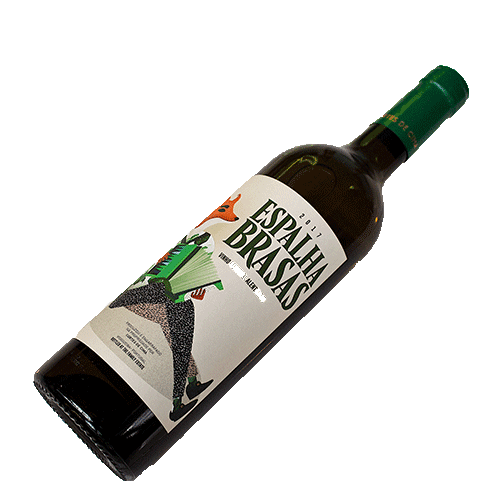White wine espalha brasas bottle
