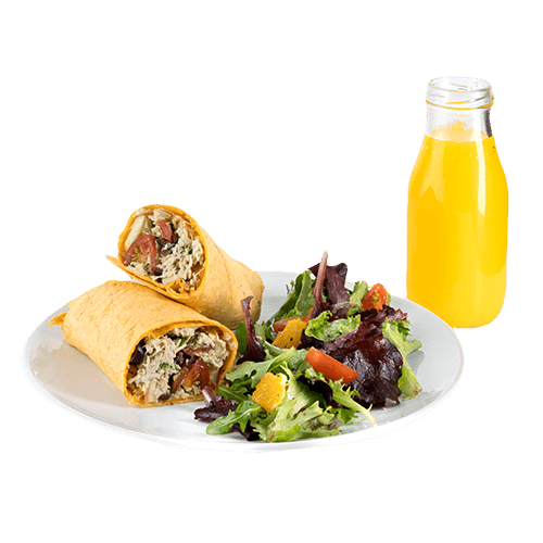 Menu Wrap + Sumo ou Smoothie