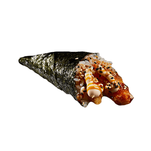 Temaki de gambas