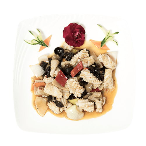 Calamari cu ardei gras