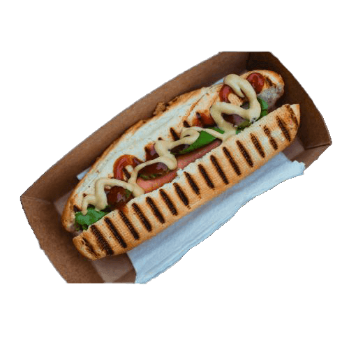 American hot dog