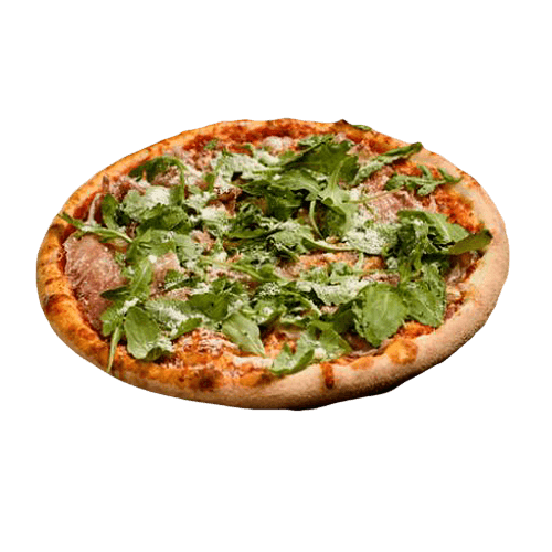 Pizza Crudo e Rucola