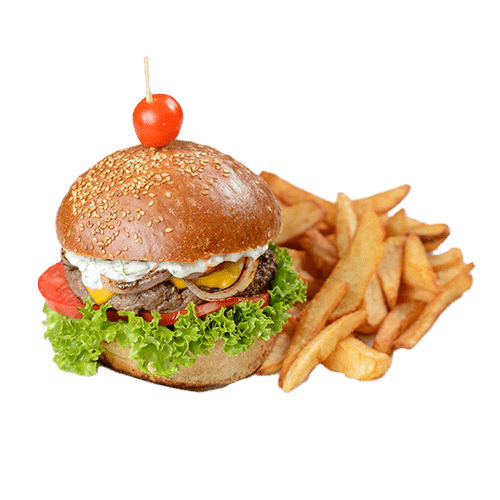 Hamburger de vita Black Angus