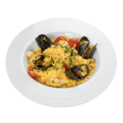 Risotto cu fructe de mare