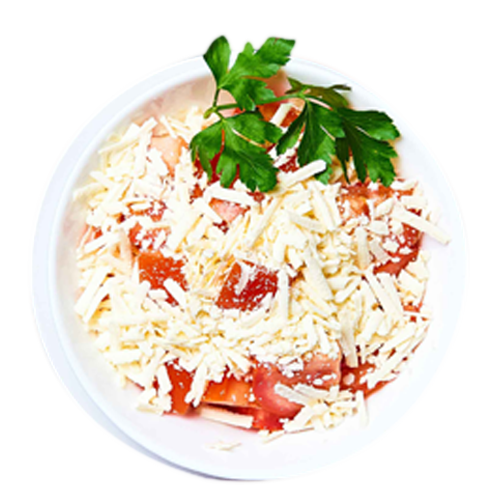Salata de rosii cu branza rasa