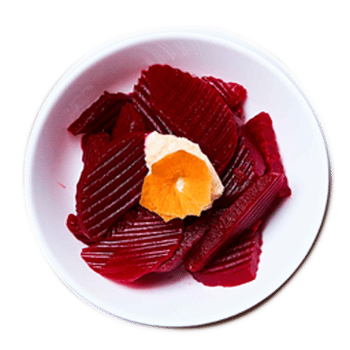 Salata de sfecla rosie cu hrean
