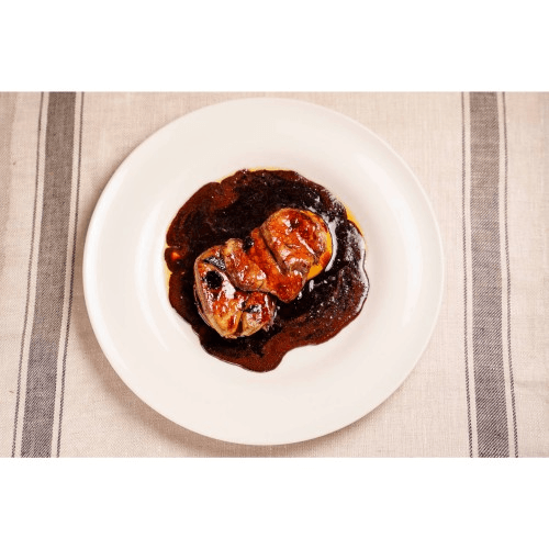 Foie gras cu sos de porto