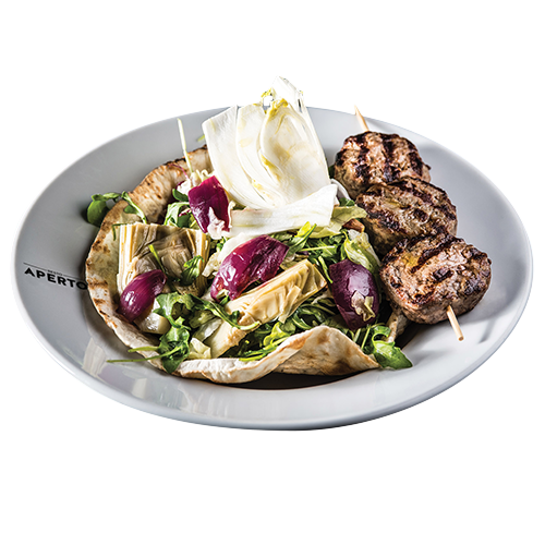 Salata cu chiftelute de vita