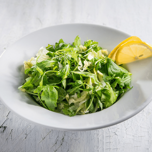 Salata verde asortata cu lamaie