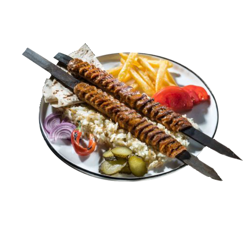 Adana kebab farfurie