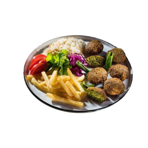 Falafel la farfurie