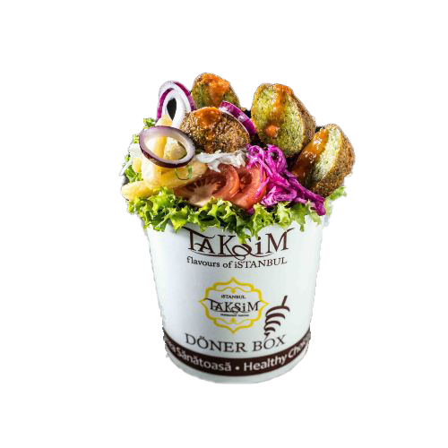 Veggie falafel box