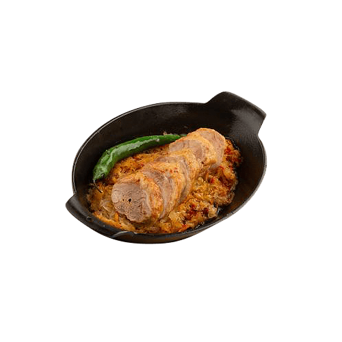 Carne de curcan cu varza calita
