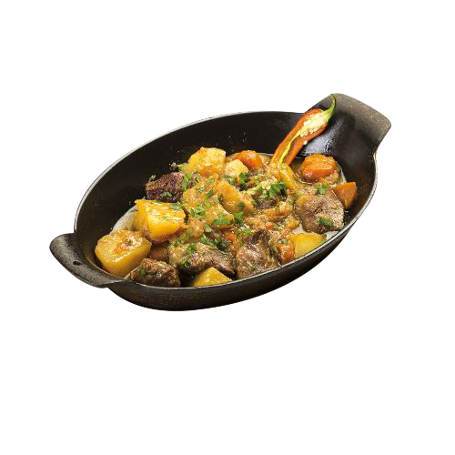 Friptura din carne de miel si legume