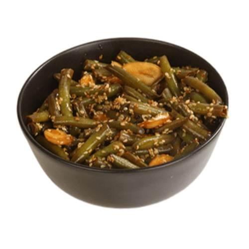Salata de fasole verde cu usturoi