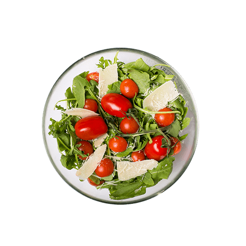 Salata rucola, grana & cherry