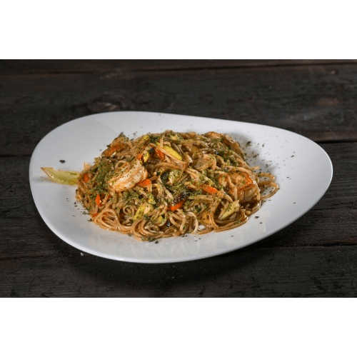 Shrimp yakisoba
