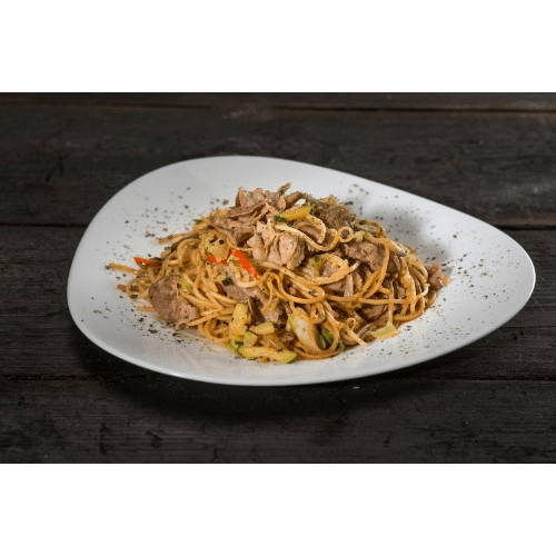 Ramen noodles with chicken