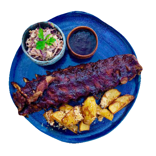 Coaste de porc BBQ cu Guinness