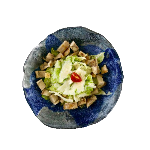 Salata Caesar cu piept de pui, anchovies, dressing
