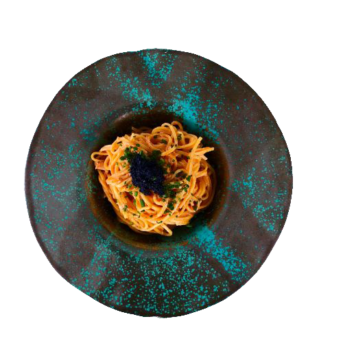 Tagliatelle proaspete cu somon