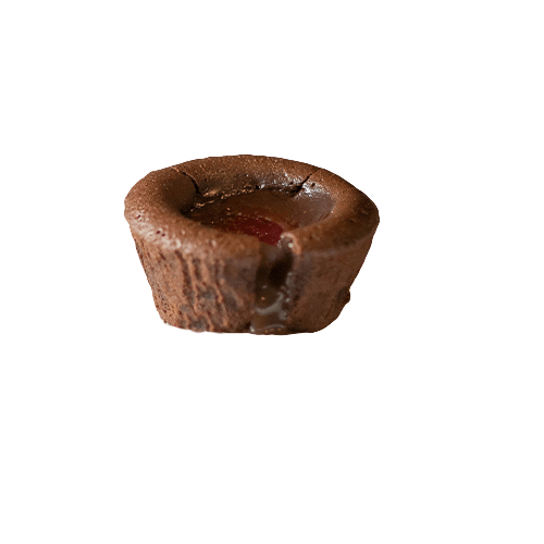 Lava Cake cu ciocolata si zmeura