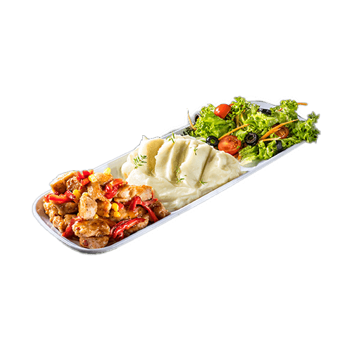 Meniu Pui cu sos chilli iute