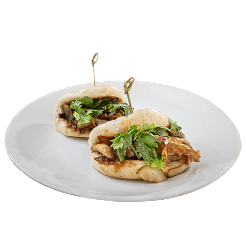 Bao Bun Sliders with Vegetables