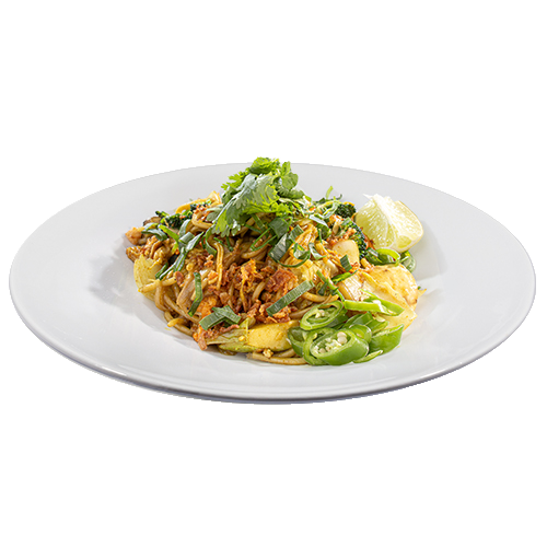 Singaporean noodles Vegetables