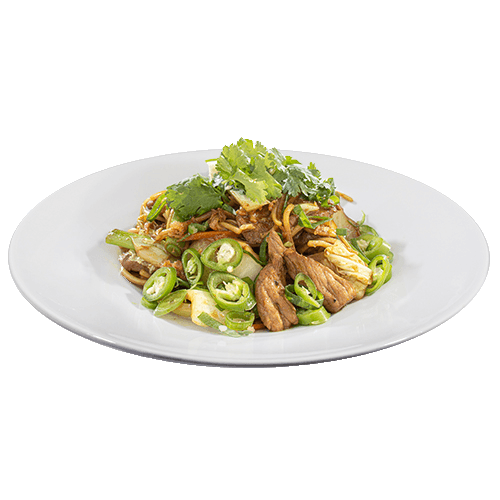 Singaporean noodles Pork