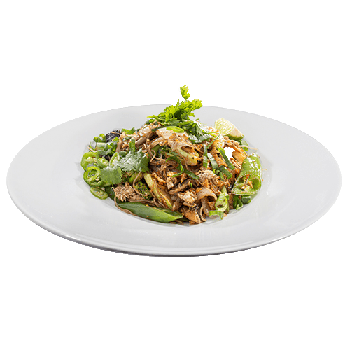 Spicy drunken noodles Vegetables