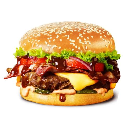 American BBQ Burger de vită Sandwich