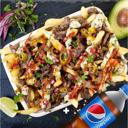 Șaorma Fries de Vită