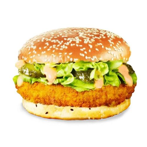 Snitel Vienez din Piept de Pui Sandwich