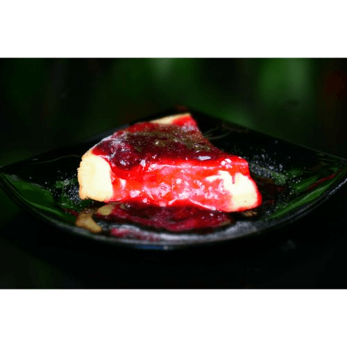 Cheesecake cu sos de visine
