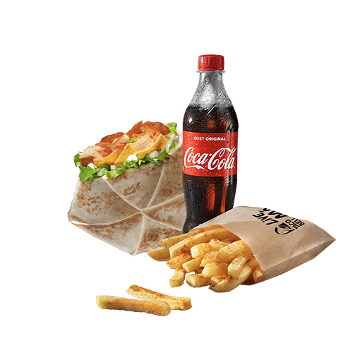 Snack menu Lil Crunchwrap Grilled Chicken