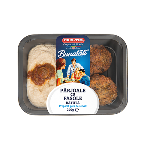 Pârjoale cu fasole bătută