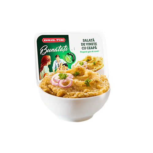 Salată de vinete cu ceapă