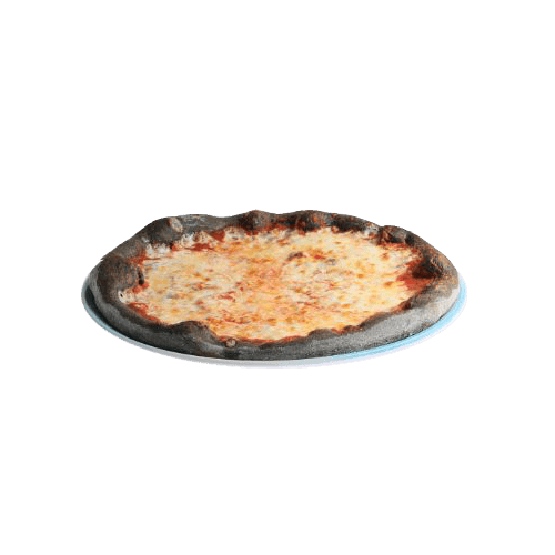 Pizza Margherita - Blat Negru