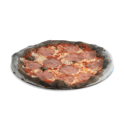 Pizza Salami Dolce - Blat Negru