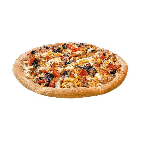 Chicken & Corn pizza