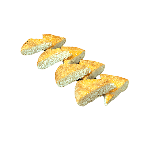 Focaccia with Cheddar cheese