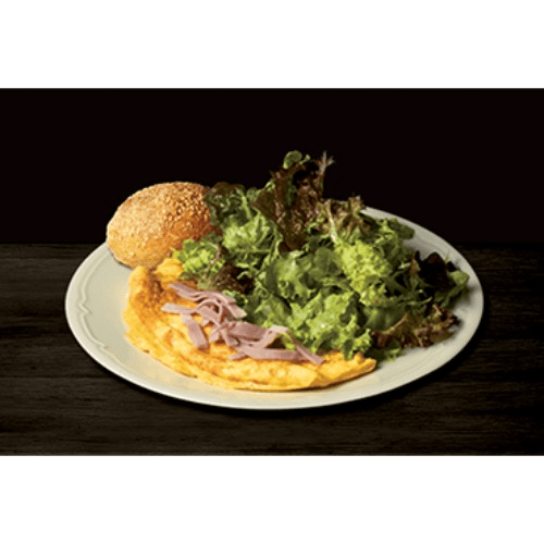 Omelette Jambon/Champignon/Fromage