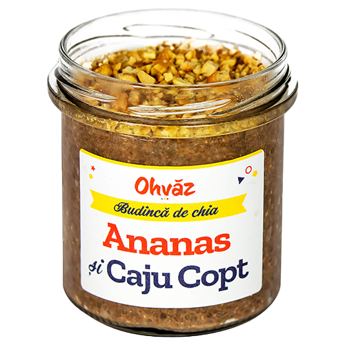 Chia cu ananas si caju copt